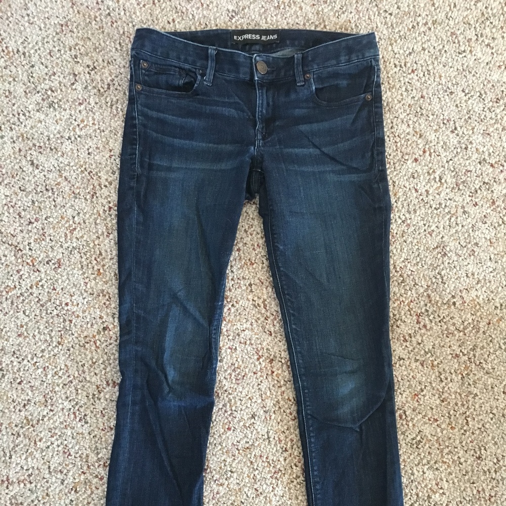 Express Stella Low Rise Jeans Legging